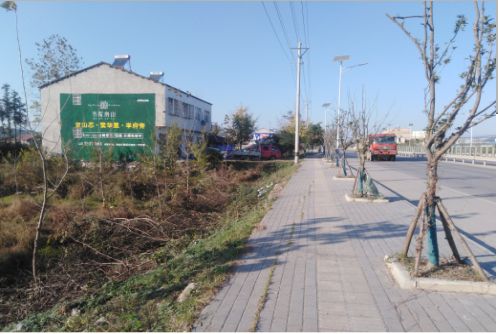  泸县书山南院墙体广告