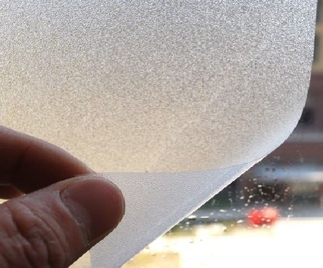  泸县玻璃门外面粘广告用什么材料好？