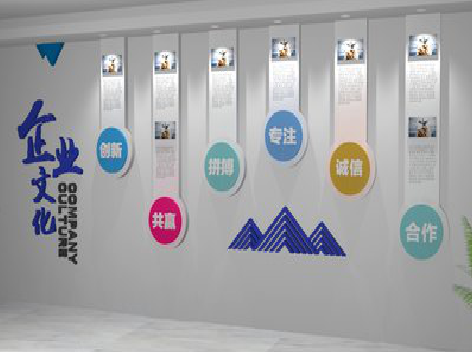  泸县企业文化墙需要传递什么办公文化？